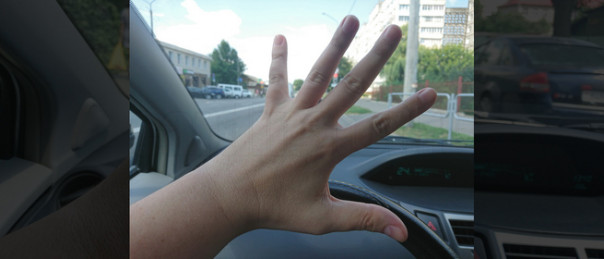 Водитель на «встречке» показывает «ладонь с растопыренными пальцами» — о чём он предупреждает