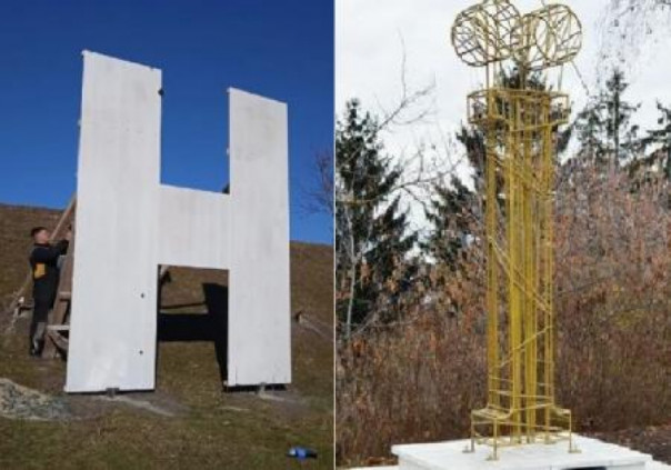 Время созидать: на Украине реставрировали Hollywood и увековечили букву «ї»