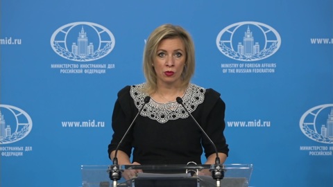 "Крестовый поход против собственного населения": Захарова о ситуации на Украине