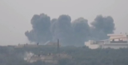 Боевые самолёты ВКС России нанесли мощный удар по объектам боевиков в сирийской провинции Идлиб.