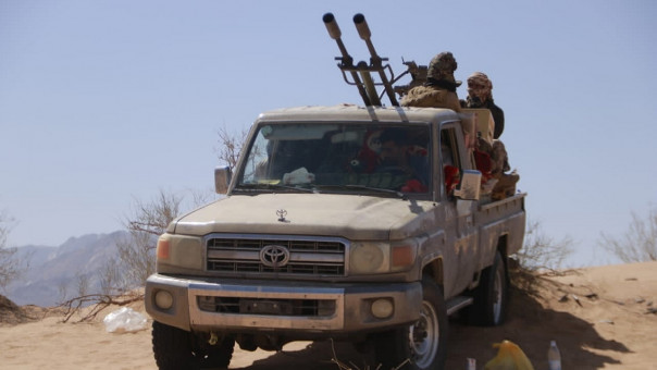 Позиционные бои в Йемене