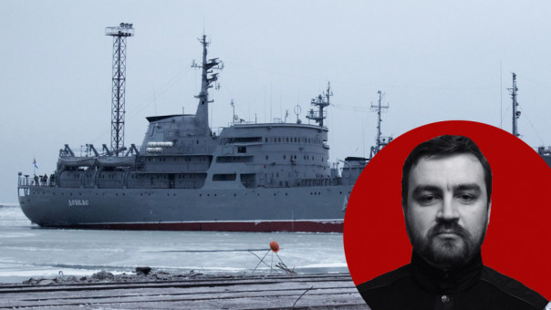 Игра в "Кальмара": Зачем Украина подогнала военное корыто "Донбасс" к Крымскому мосту. Александр Роджерс