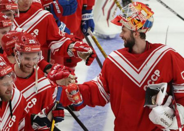 Форма СССР приносит удачу: Сборная России разгромила чехов