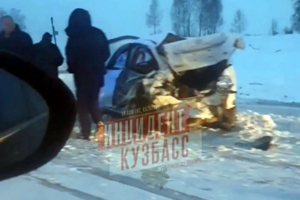 Глава Кузбасса попал в ДТП перед встречей с семьями пострадавших на шахте