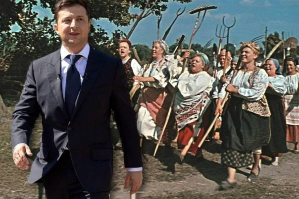 Комик-уклонист отправит женщин Украины в армию – и девушек, и бабушек