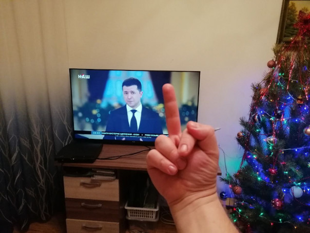 Как встречали Новый год на Украине адекваты. Алексей Журавко.