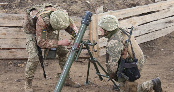 Подарки под ёлку НМ ЛНР от ВСУ.