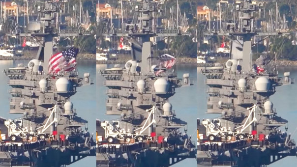 В США произошел конфуз с выходом в море авианосца с женщиной-командиром