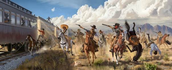 Начинается эпоха массового разграбления поездов в США