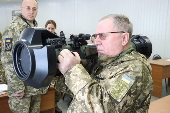 Украинский полигон для англичанки