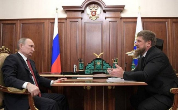 Путин встретился с Кадыровым в Москве