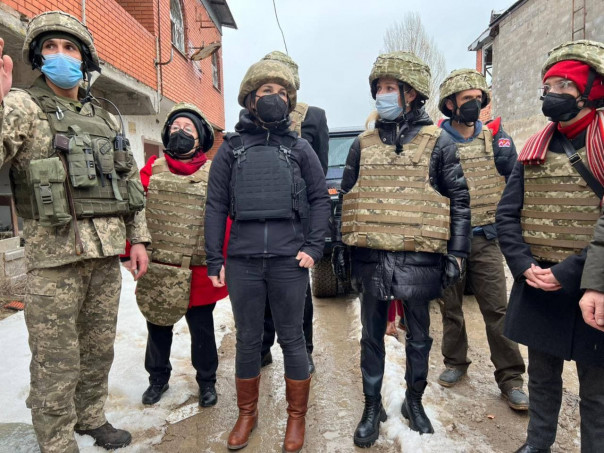 Главу МИД Германии свозили в Широкино показать зверства "российских найманцив"