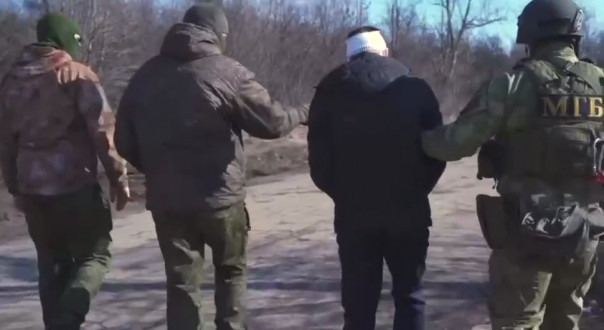 Показания и следственный эксперимент с задержанным диверсантом