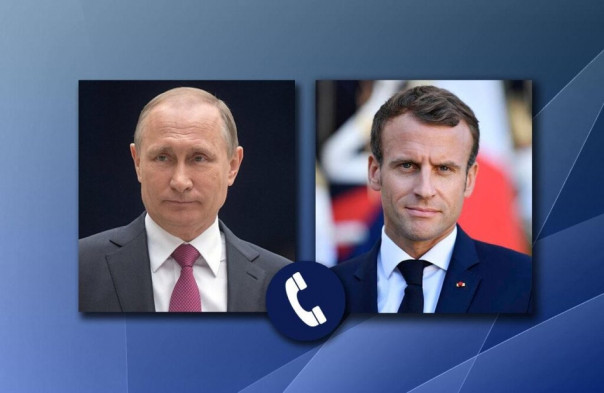 Телефонный разговор с Президентом Франции Эммануэлем Макроном