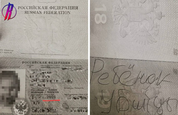 Бешенство по-украински: пограничники написали в загранпаспорте годовалого мальчика из России «ребенок убийцы»