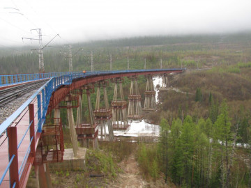 Тернистый путь строительства железной дороги. Как в северных условиях военнослужащие строят БАМ-2