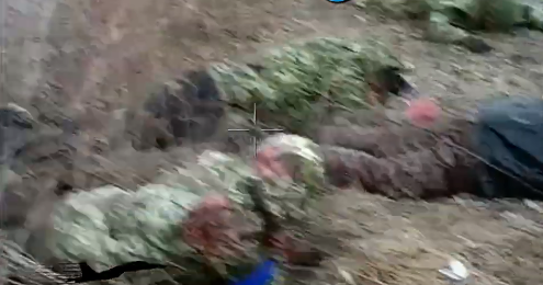 Впечатляющее видео: бандеромобиль попадает в засаду русского спецназа, оставшихся в живых берут в плен