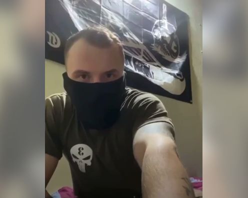 Нацист из «Азова»* призвал резать головы детям на Донбассе