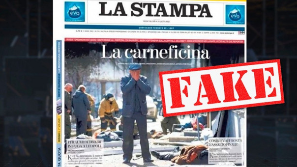 В Италии подтвердили, что газета La Stampa создала фальшивку на основе фото URA.RU
