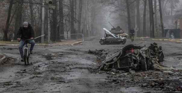 Украинская армия и нацбаты снимают "новую Бучу" в Старом Салтове Харьковской области, а СБУ готовят готовят провокации на границе Приднестровья