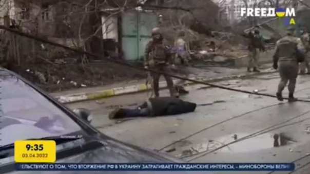 В сеть слили кадры видеоотчета  по подготовке провокации ВСУ в Буче
