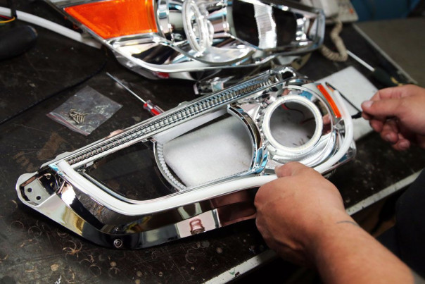 Ремонт фар автомобиля