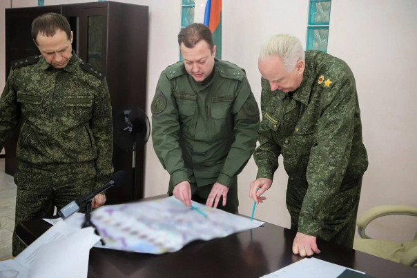 Председатель СК России Александр Иванович Бастрыкин провел оперативное совещание в Луганской Народной Республике