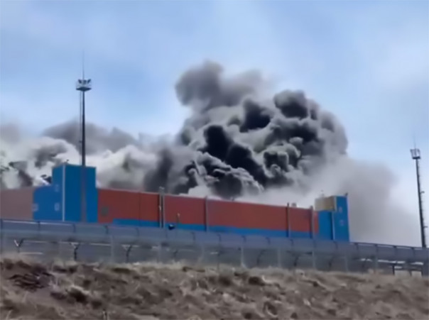 На Сахалине загорелась ГРЭС