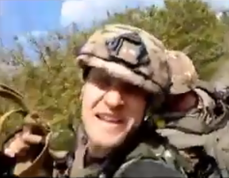 Видео панического отступления укрофашистов с Красного Лимана