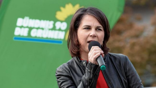 Протестующие попытались сорвать выступление главы МИД ФРГ