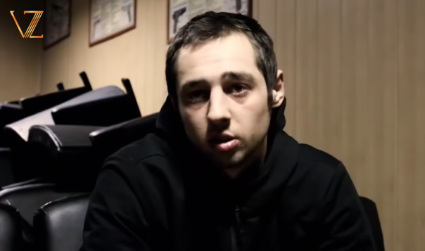 Допрос пленного из 540-го Львовского зенитного полка ВСУ