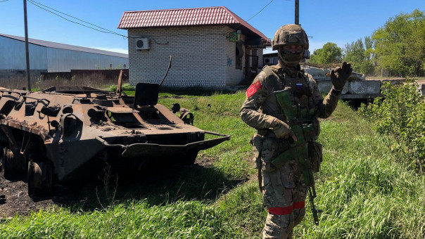 Спецназ России помогает войскам продвигаться на славянском направлении