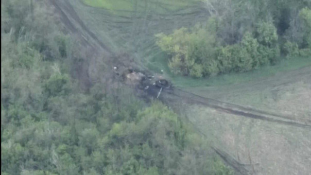 Разгром украинского танкового подразделения в Запорожской области