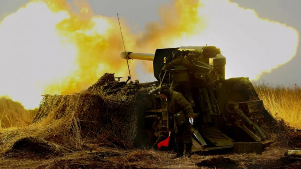 Батарея "Гиацинт-С" уничтожила подразделение гаубиц ВСУ производства США