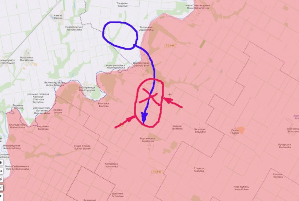 О попытке танкового прорыва ВСУ у села Давыдов Брод