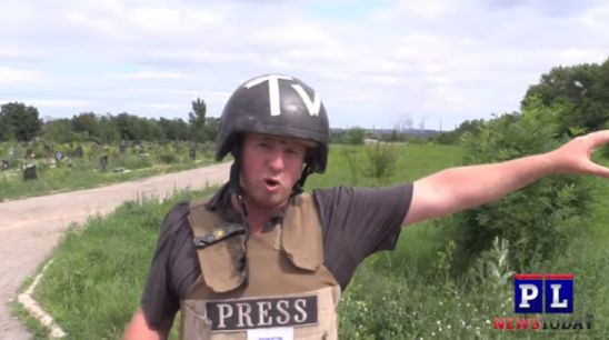 Украинская артиллерия обстреляла коксохимический завод. Репортаж Патрика Ланкастера