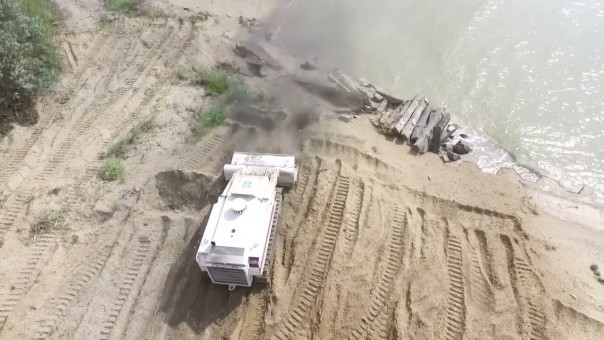 Мариуполь. Пляж и мины