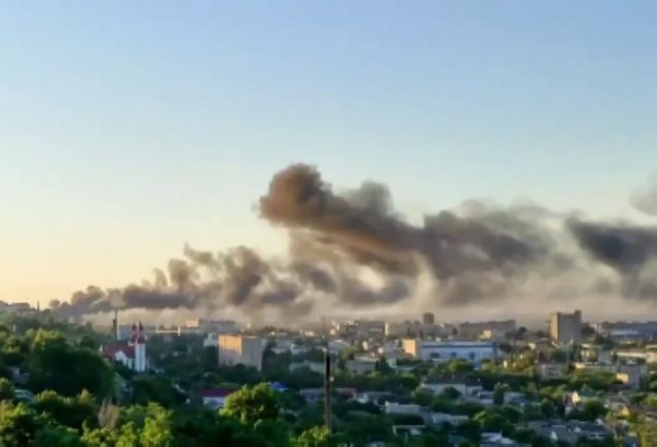 В Бердянске диверсанты взорвали подстанцию. Город остался без света и газа.