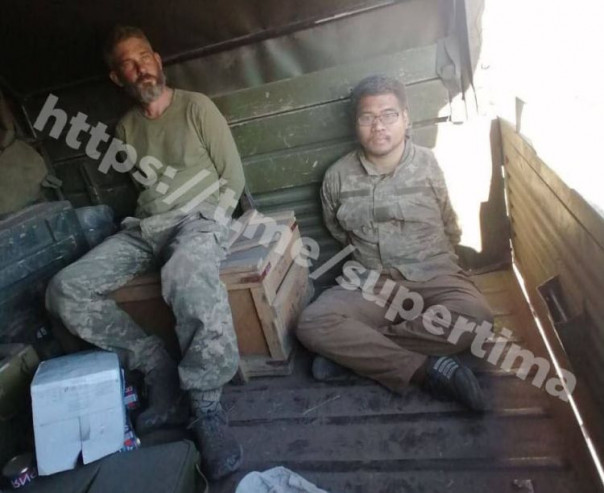 Появилось первое фото наемников из США, попавших в плен под Харьковом