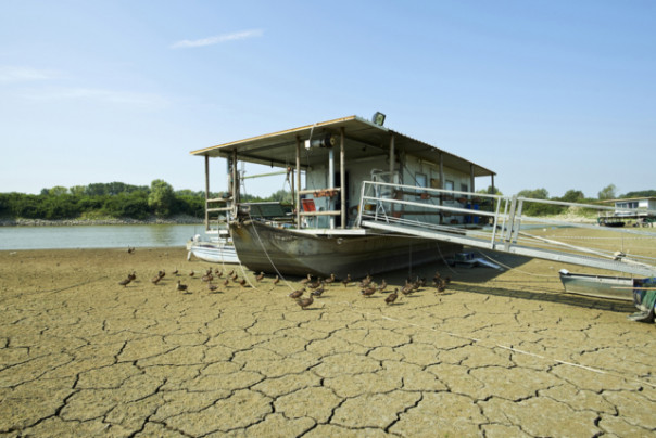 В Италии пересохла самая большая река страны — дождя не было уже больше 100 дней