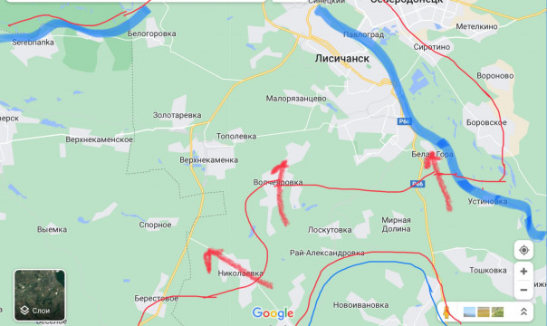 Начинается сражение за Лисичанск