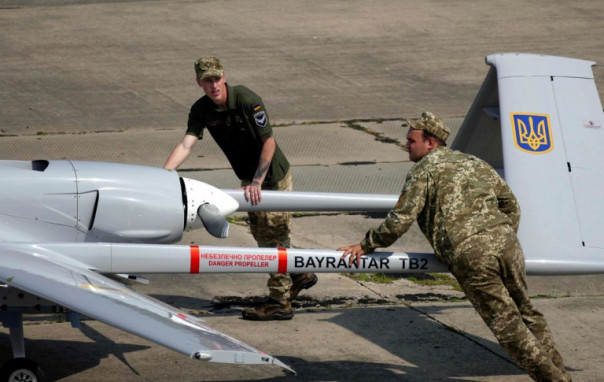 Байрактар в сале. Анатолий Урсида