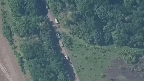 Российская армия уничтожила колонну ВСУ, прорывающуюся из окружения под Горским