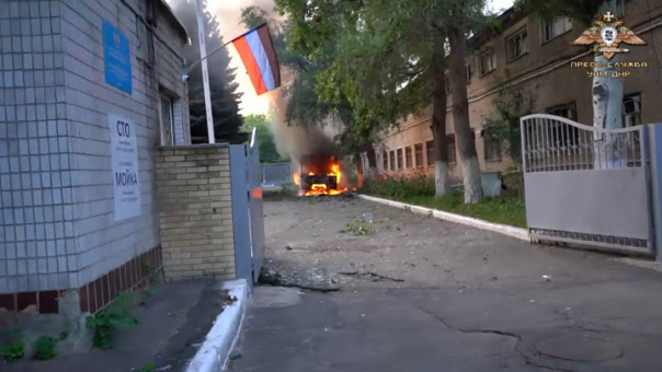 За день украинские боевики выпустили по ДНР более 350 снарядов