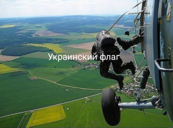 В Киеве заявили, что флаг Украины на острове Змеиный не установили, а сбросили с вертолета