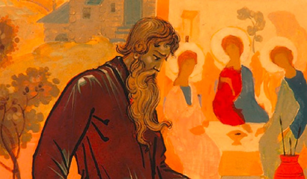 Через века его сияют фрески...