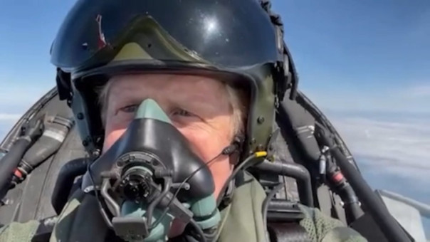 "Сбитый лётчик Борис" всё еще на борту.