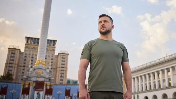 Независимости нет. Зеленский поздравил украинцев с 24 февраля