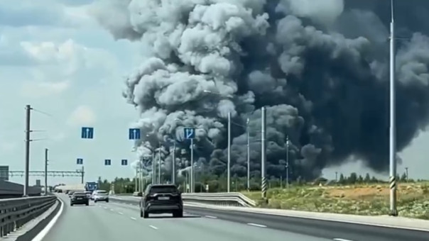 В Подмосковье сильнейший пожар на складе OZON, эвакуировали больше 1000 человек, есть погибшие