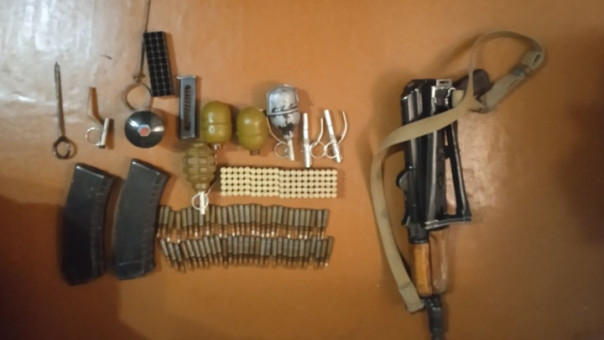 В Херсонской области задержаны украинские полицейские, спрятавшие табельное оружие и гранаты